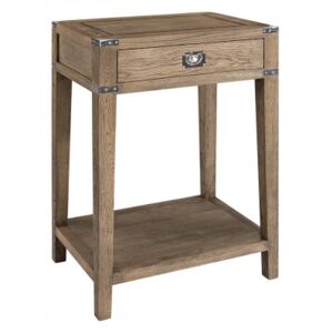 VERMONT High Side Table - Weathered Oak