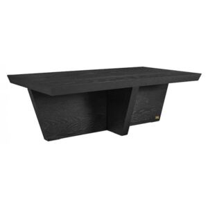 TRENT Rect Coffee Table - Black 140x75cm