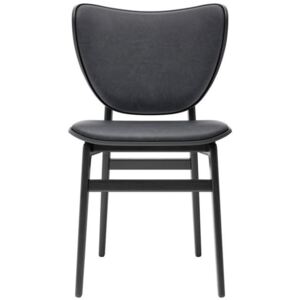 ELEPHANT Dining Chair, Black/Leather: Vintage Leather, Antracit 21003