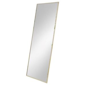 R & J Mirror - Rektangulär, 190x70cm Polerad Mässing