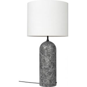 GRAVITY Floor Lamp XL Low - Grey Marble/White