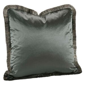 DORSIA Cushioncover with fringe - Grey 60x60cm