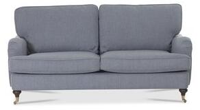 Watford Deluxe Howard 2-sits soffa - Grå + Möbelvårdskit för textilier