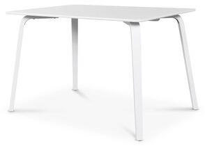 Visby vitt matbord 120x80 cm + Fläckborttagare för möbler