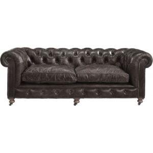 KENSINGTON Sofa 2,5-s Leather Fudge