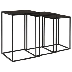 NOVA Side Table 3-set - Black