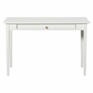 SEASIDE Table with Leather Strap - White