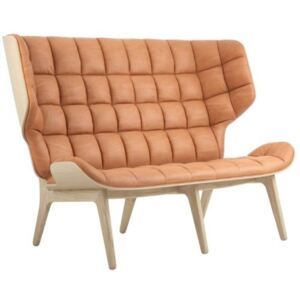 MAMMOTH Sofa - Leather: Frame-Natural/Leather: Vintage Leather, Cognac 21000