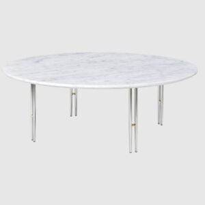 IOI Coffee Table Ø100cm - Chrome/White