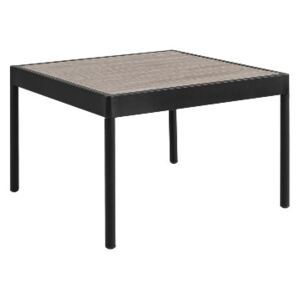 ESTEPONA Side Table 60x60cm - Black/Grey colour