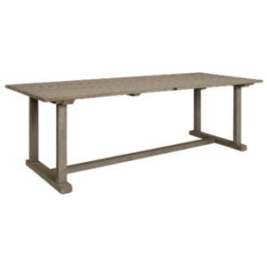 PALERMO Dining Table - Charcoal Teak 240x95cm