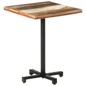 VidaXL Cafébord fyrkantigt 60x60x75 cm massivt återvunnet trä