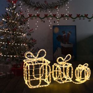 VidaXL Juldekoration julklappar med 180 LED inomhus/utomhus