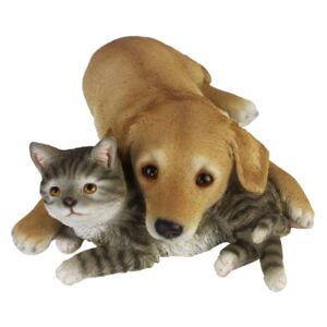 Esschert Design Hund och katt liggande 30,5x40,8x12,5cm