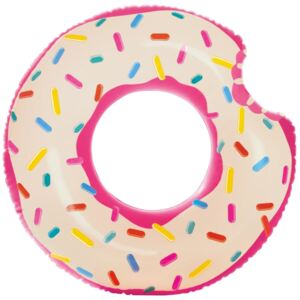Intex Uppblåsbar Badring, - Rosa Donut