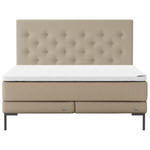 MASTER KONTINENTAL LOW FRAME Säng, Flexible Comfort Zones - Almond 180x200cm