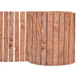 VidaXL Stängsel bark 1000x30 cm