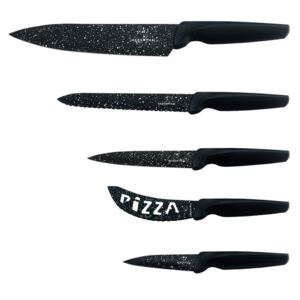 Herenthal HT-MB5N: 5 Pieces Marble Coating Knife Set