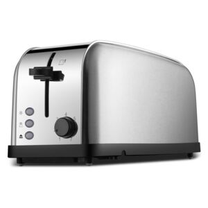 Daewoo SYM-1311: Stainless SteelBread Toaster - 2 Drawer, 4 Slice - qprod.se - alltid fri frakt vid order över 800:-