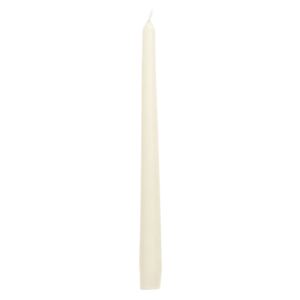 CANDLE, tall, cream