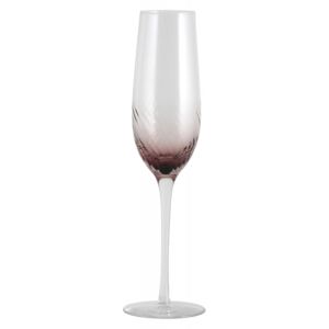 GARO champagne glass, purple