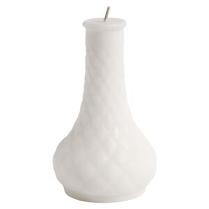GABY vase candle, white