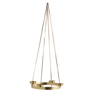 ARONA candle holder S, gold, f/4 candles