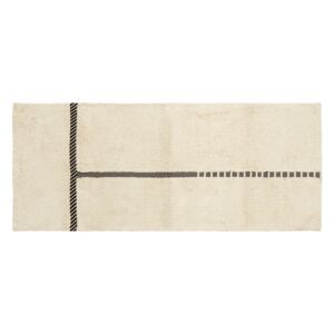 ZENIA, tufted cotton rug, square