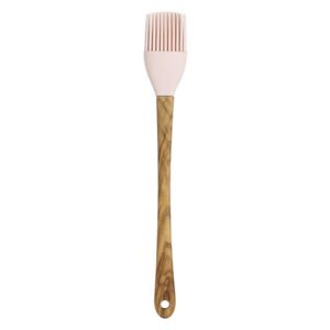 OLIVE kitchen brush w/silicone, rose, S