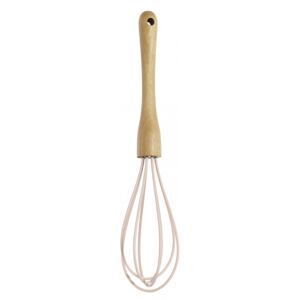 OLIVE kitchen whisk w/silicone, rose, S