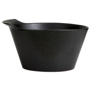 TORC ceramic bowl, L, black glaze