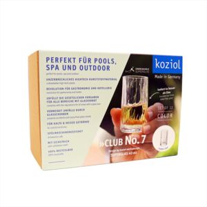 Koziol - CLUB No.7 Shotglas / Snapsglas 12-pack, crystal clear