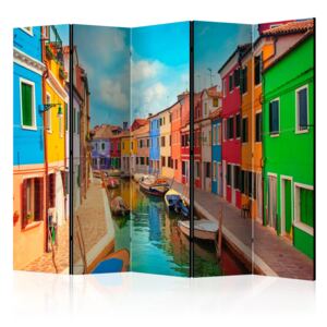 Rumsavdelare - Colorful Canal in Burano II - 225x172