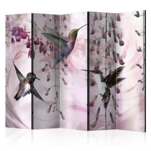 Rumsavdelare - Flying Hummingbirds (Pink) II - 225x172