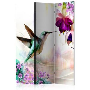 Rumsavdelare - Hummingbirds and Flowers - 135x172