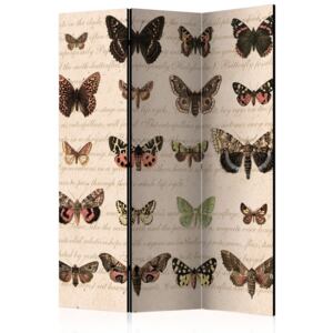 Rumsavdelare - Retro Style: Butterflies - 135x172