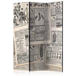 Rumsavdelare - Vintage Newspapers - 135x172