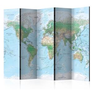 Rumsavdelare - World Map - 225x172