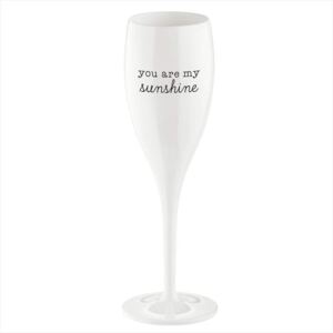 CHEERS NO. 1 Champagneglas - You are my sunshine - 6-pack