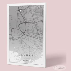 Kalmar - Kartposter - 50x70