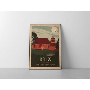 Kalix - Art deco poster - 60x90