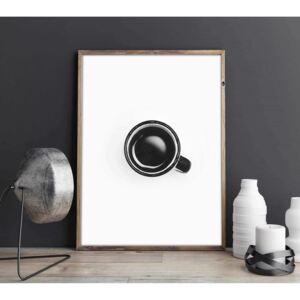 Coffee - Monochrome poster - 30x40