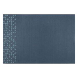 Bordstablett PVC/PS Nordic Trianglar 30 x 45 cm marinblå-blå AMBITION