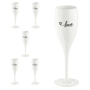 CHEERS NO. 1 Champagneglas - Love 2.0 - 6-pack