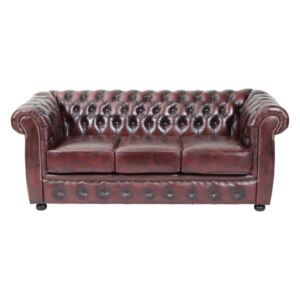 Soffa Chesterfield 3-sits London Liverpool