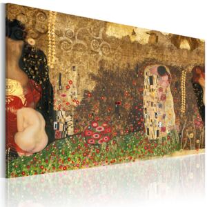 Canvas Tavla - Gustav Klimt - inspiration - 60x40