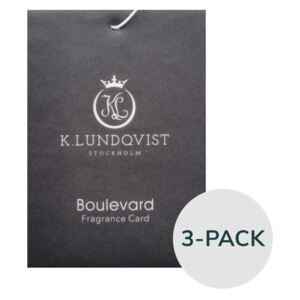 BOULEVARD Bildoft / Doftkort 3-pack