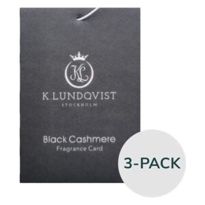 BLACK CASHMERE (Hotelldoft) Bildoft / Doftkort 3-pack