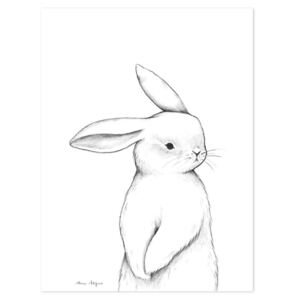 BUNNY FRONT VIEW poster - 30x40 cm