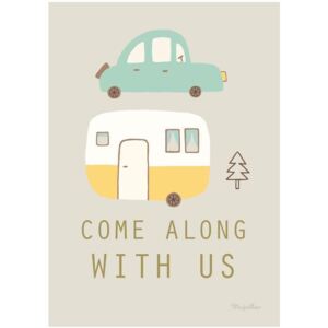 COME ALONG WITH US poster - A4